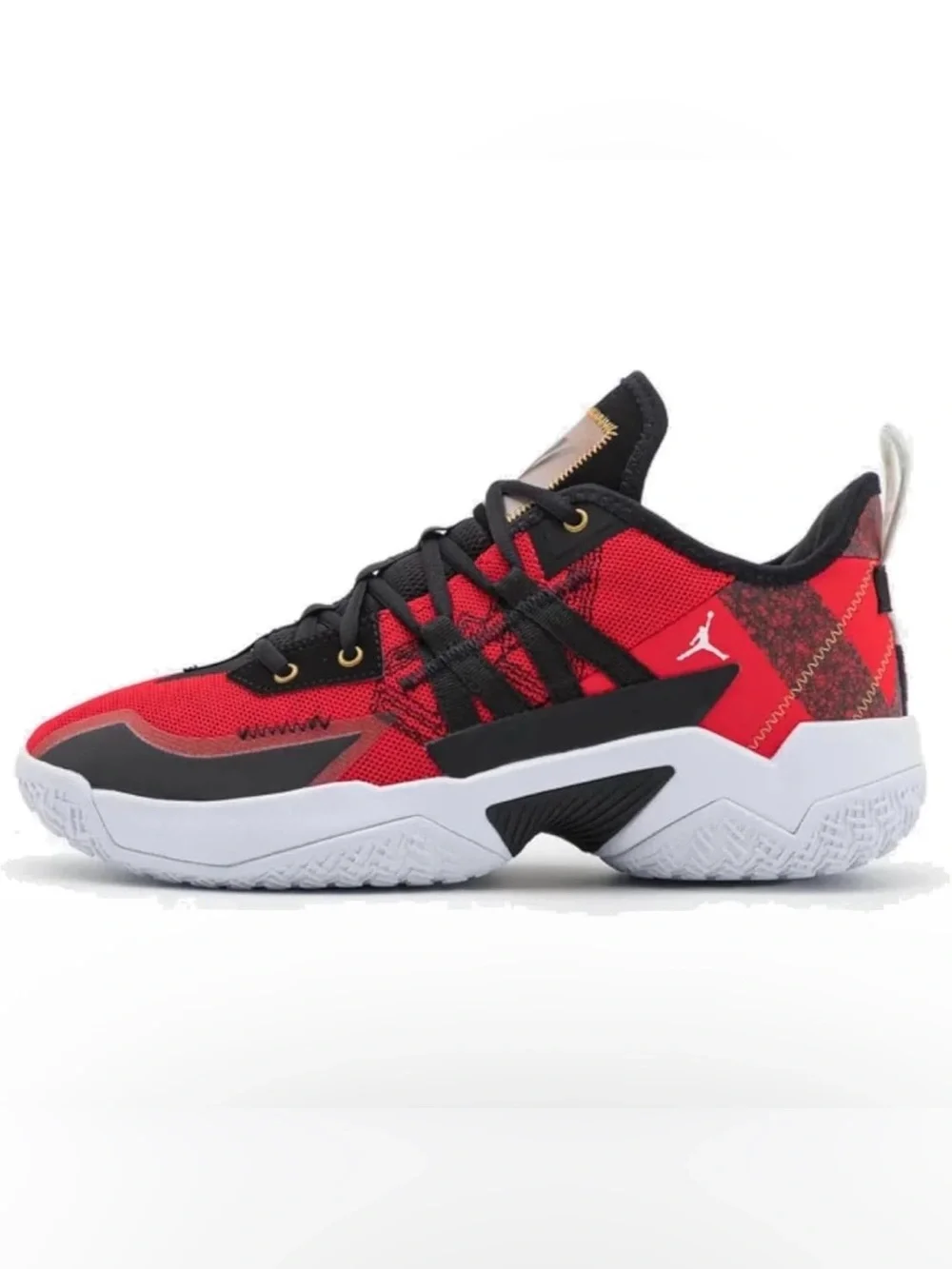 Jordan One Take ll  University Red/Metallic Gold